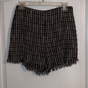 black and tan shorts